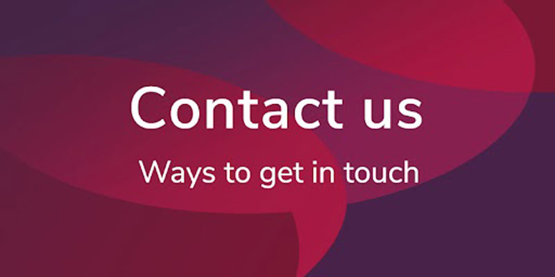 Find our contact details and get in touch