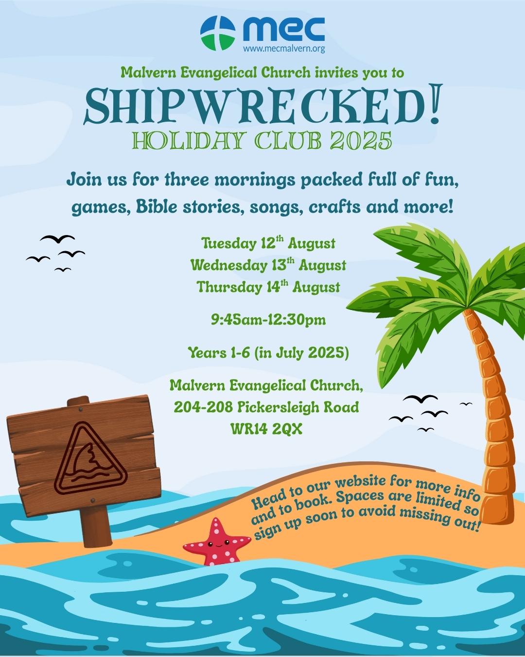 Shipwrecked! Holiday Club 2025